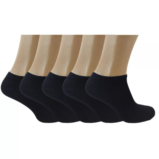 5 Pairs Low Cut White Socks Everyday Socks For Men And Women Size 6 8 Angel Wishes