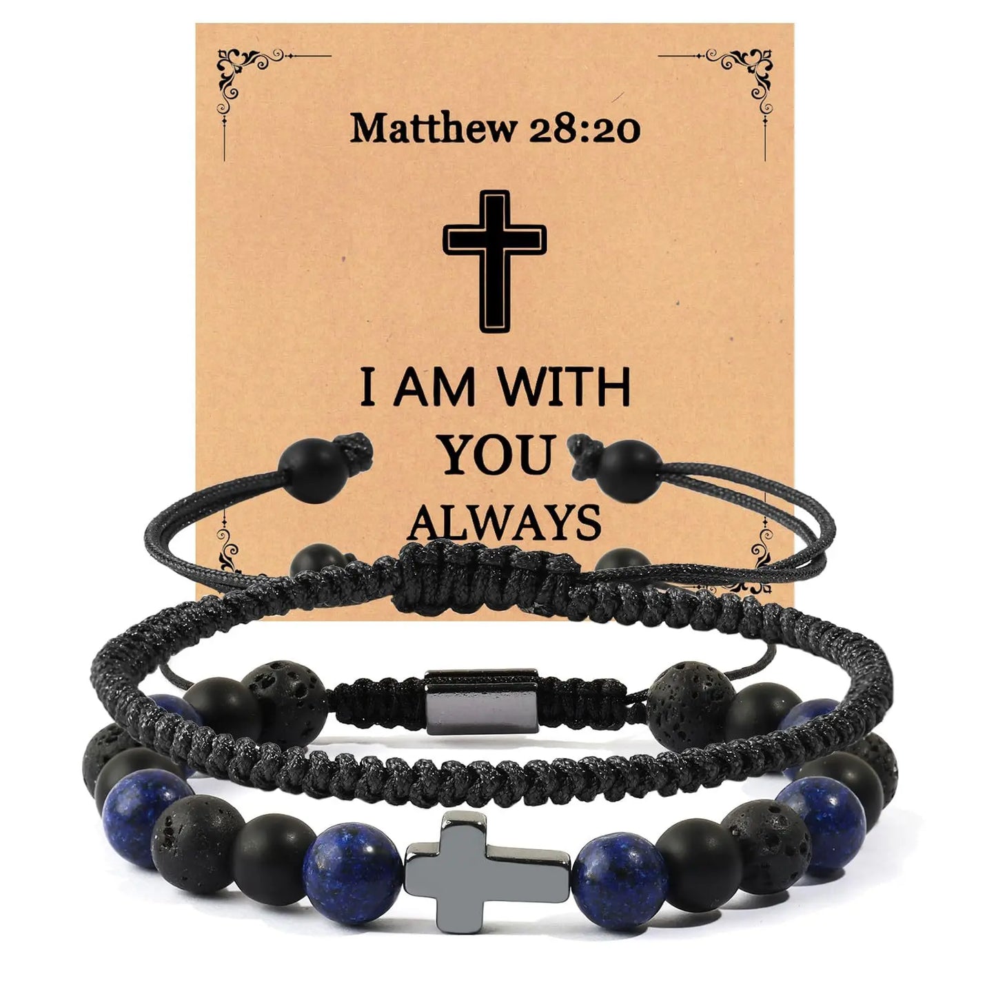 Hand-woven Bracelet Set - Angel Wishes