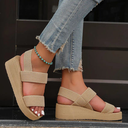 Ins Female Student Height Increasing Sandals Angel Wishes