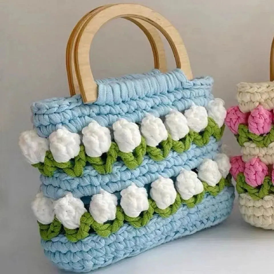 Crochet Tulip Handbags Angel Wishes