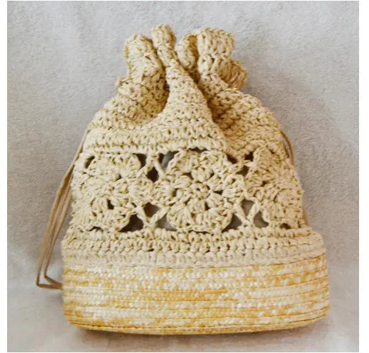 Handmade Crocheted Backpack Angel Wishes