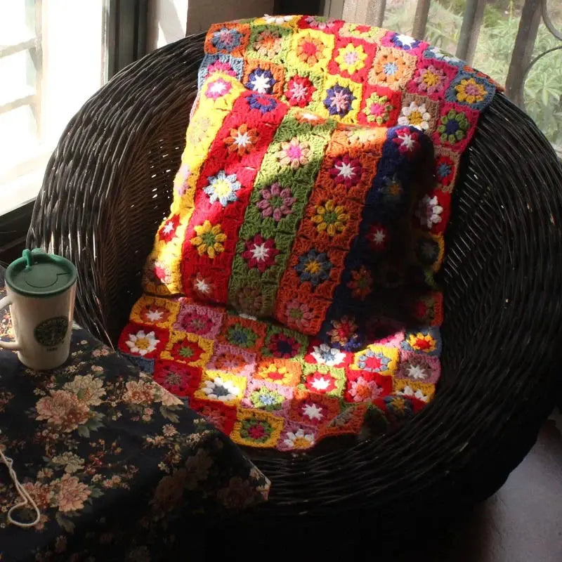 Crochet Bedside Pillow Angel Wishes