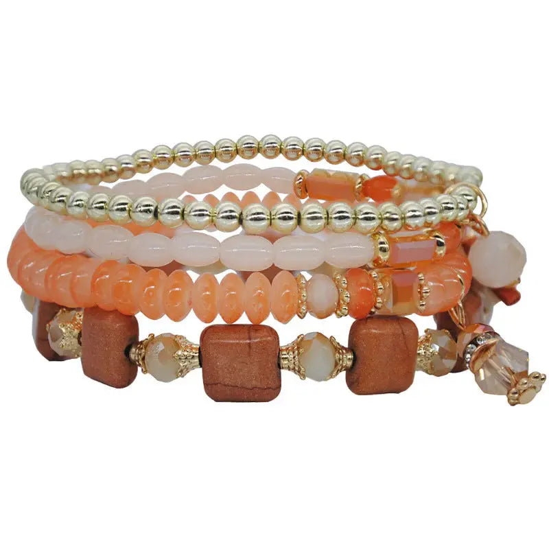 Multilayer Crystal Bracelet Angel Wishes