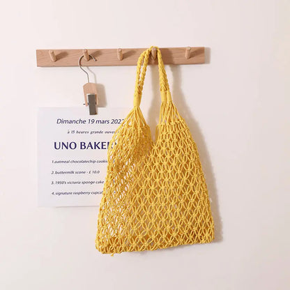 Womens Casual Woven HandBag Angel Wishes