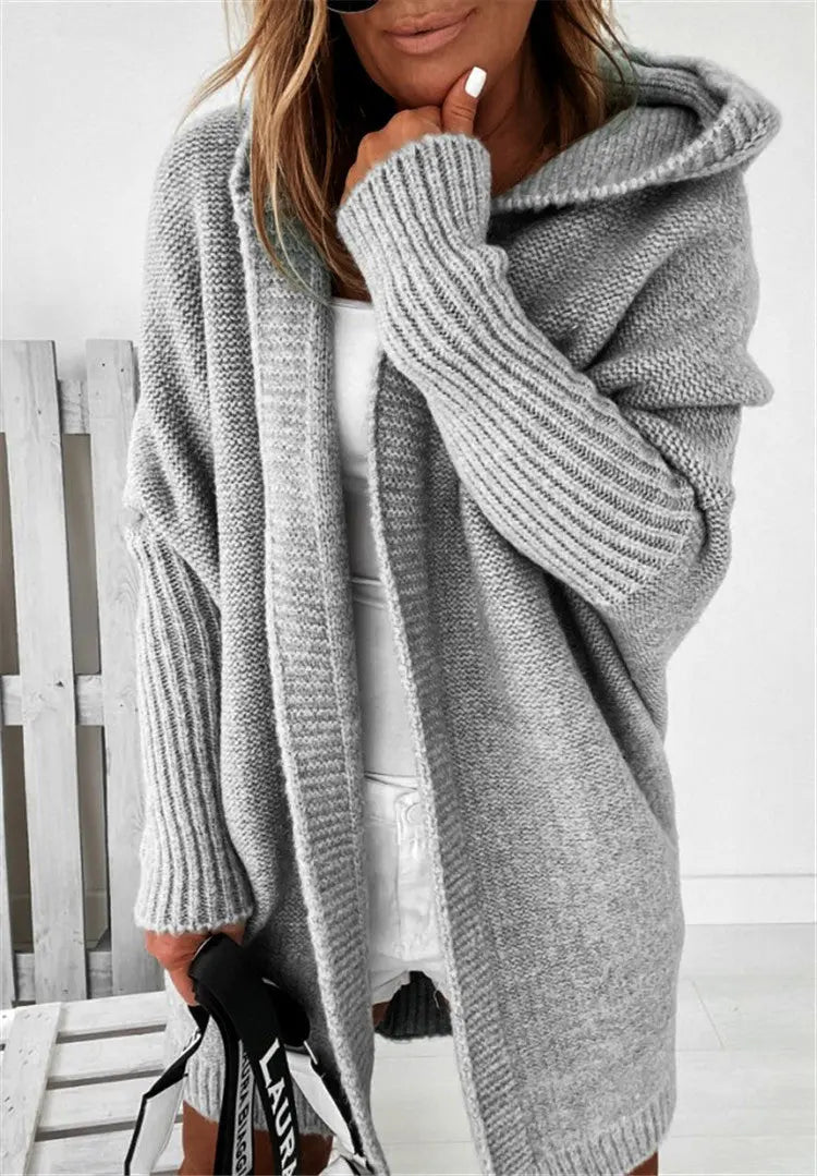 Knitted Hooded Cardigan Angel Wishes