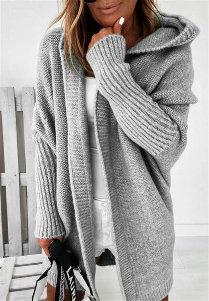 Knitted Hooded Cardigan Angel Wishes
