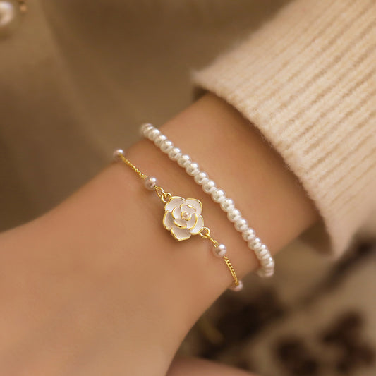 Fashionable Minimalist Beaded Bracelet - Angel Wishes