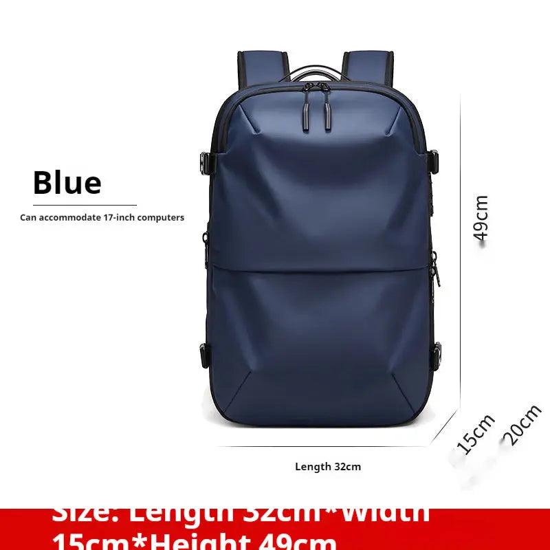 Men's Minimalist Multifunctional Large Capacity Travel Backpack Angel Wishes