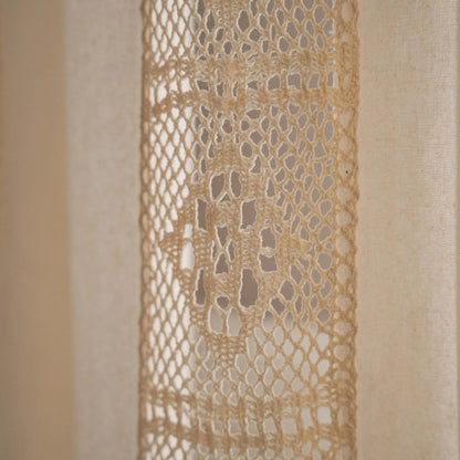Curtain American Crochet Mesh Finished Product Angel Wishes