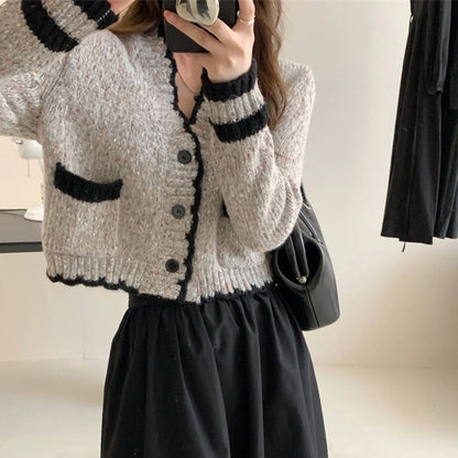 French Style Sweater Cardigan Angel Wishes