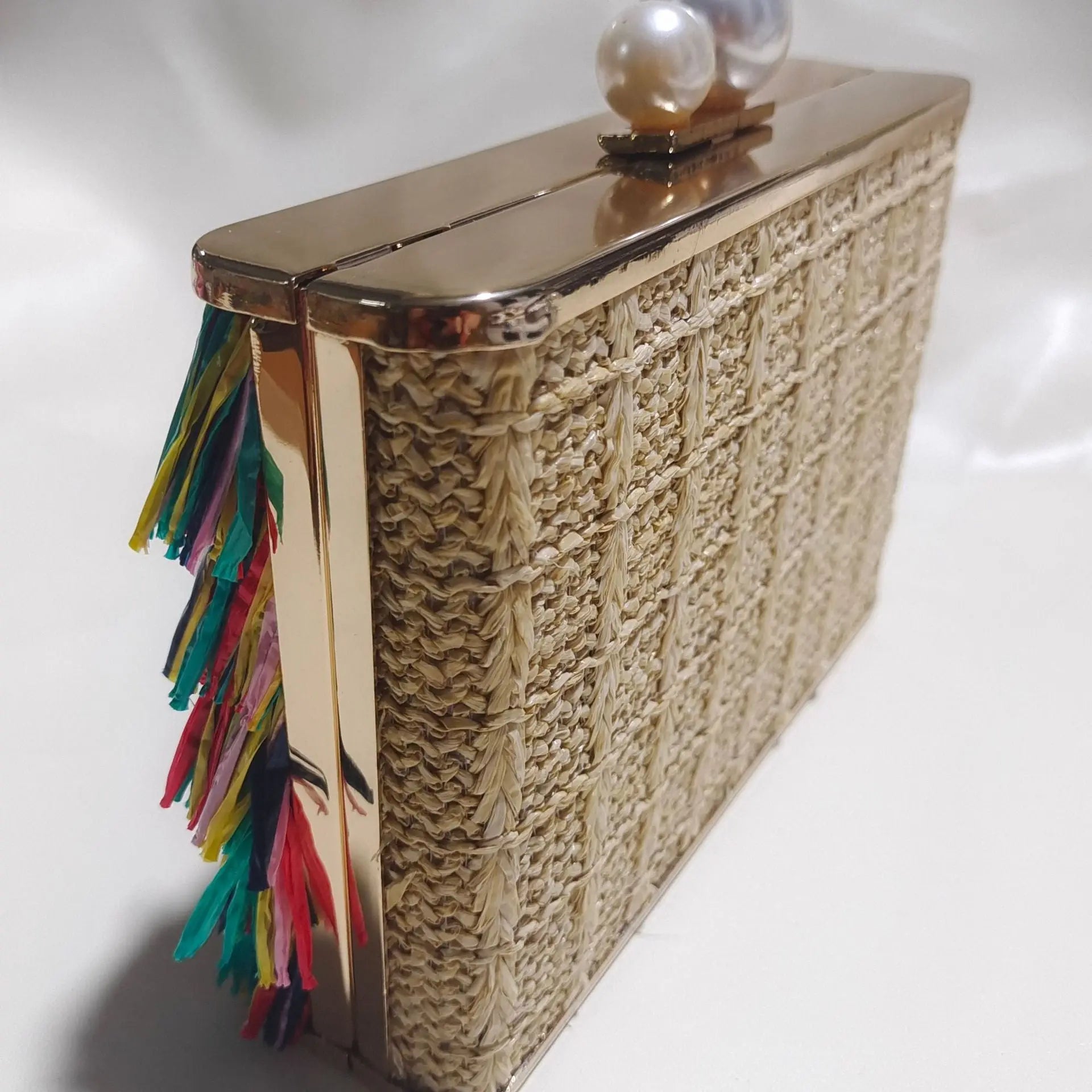Women's Fashion Seven Color Tassel Dinner Bag Angel Wishes