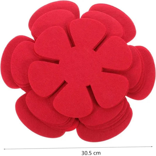 Dining-table Decoration Thermal Insulation Felt Coasters Angel Wishes