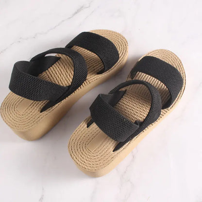 Ins Female Student Height Increasing Sandals Angel Wishes
