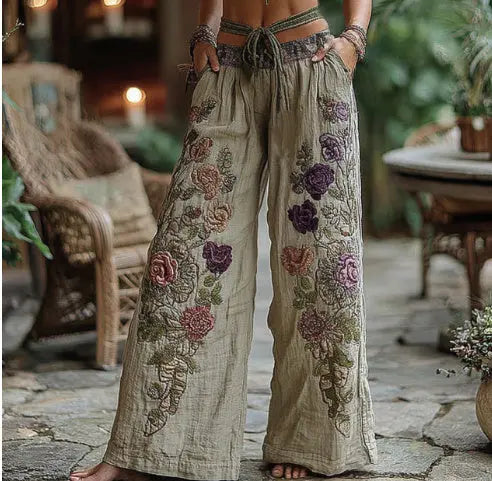 Elegant Straight Trousers Angel Wishes