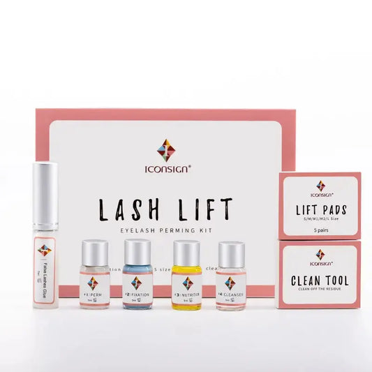 Dropshipping ICONSIGN Lash Lift Kit Lash Lifiting Eyelash Perming Kit Lash Curling Enhancer Eyes Makeup Tools Angel Wishes