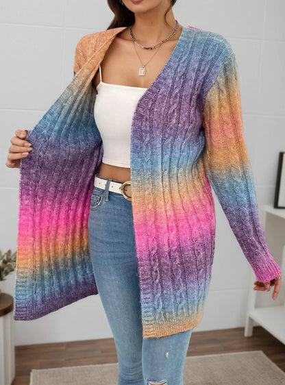 Twist Knitted Cardigan Coat For Women Angel Wishes