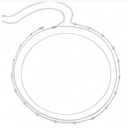 Double-layer Waist Chain Angel Wishes