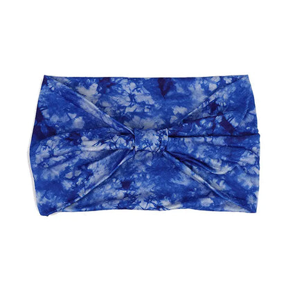 Tie-dye Sports Sweat-absorbent Hair Band Headscarf Angel Wishes