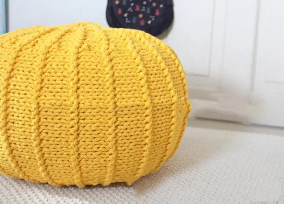 Home Decor Hand Knitted Lazy Sofa Pouf Angel Wishes