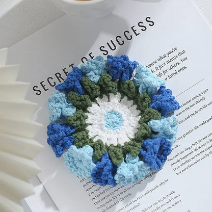 Hand-knitted Coaster Angel Wishes