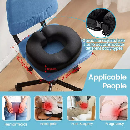 Donut Cushion For Hemorrhoids Coccyx Cushion Tailbone Orthopaedics Pain Relief B Angel Wishes