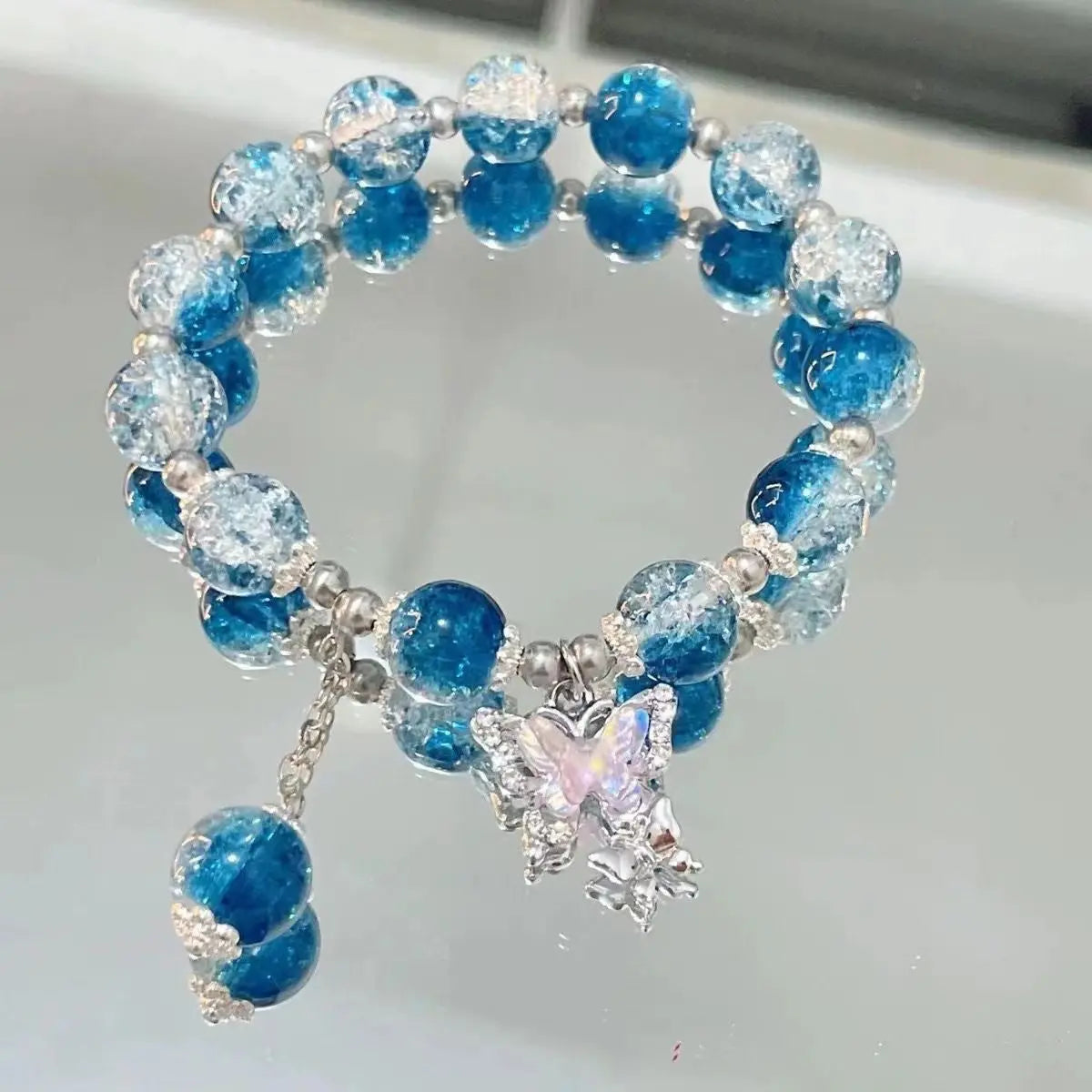 Butterfly Beads Bracelet Angel Wishes
