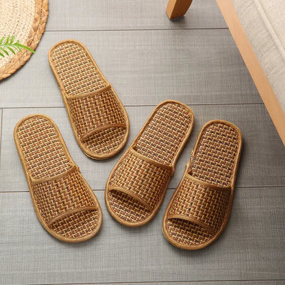 Woven Slippers Angel Wishes