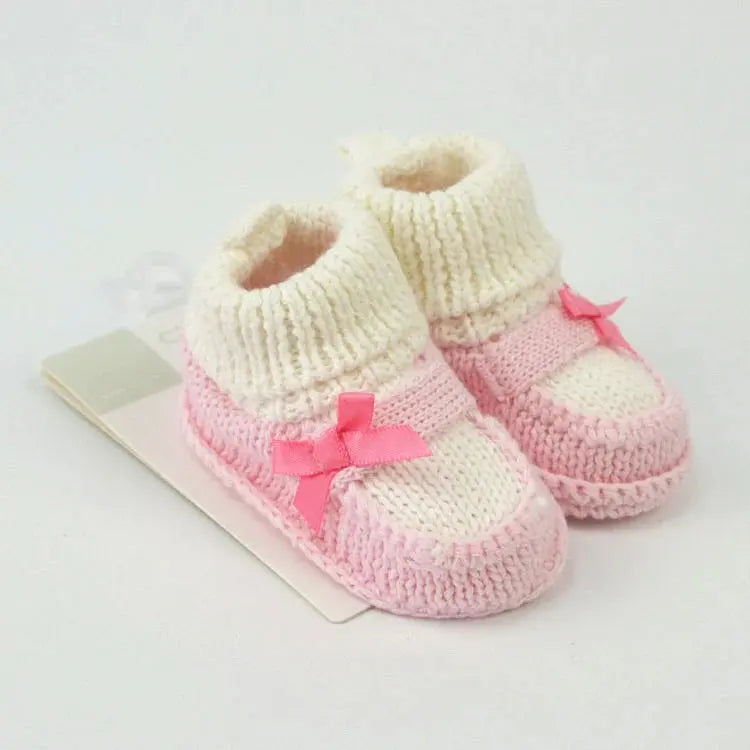 Baby Knitted Shoes Angel Wishes