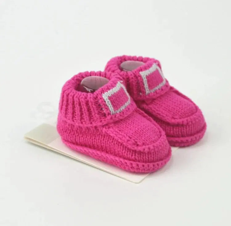 Baby Knitted Shoes Angel Wishes