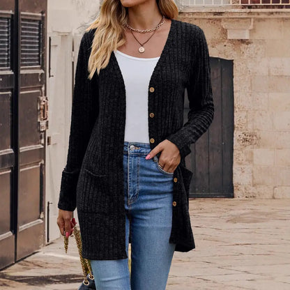 Fashion Knitted Cardigan Coat Angel Wishes