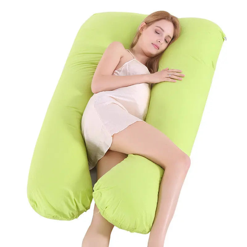 Summer Sleeping Support Pillow For Pregnant Women U Shape Maternity Pillows Pregnancy Ice Silk Angel Wishes