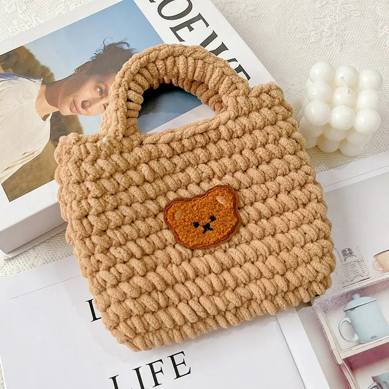 Cute Hand-woven Handbag Angel Wishes