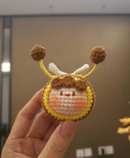 Handmade Crocheted Bee Angel Wishes
