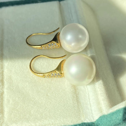 High-quality Pearl Earrings Angel Wishes