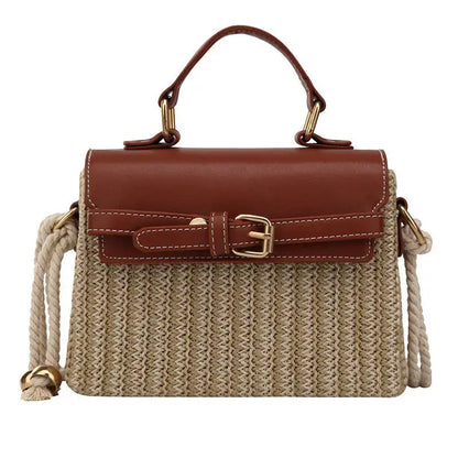 Fashion Box Rattan Women Handbags Wicker Angel Wishes