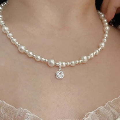 Stylish Necklace Clavicle Chain Angel Wishes