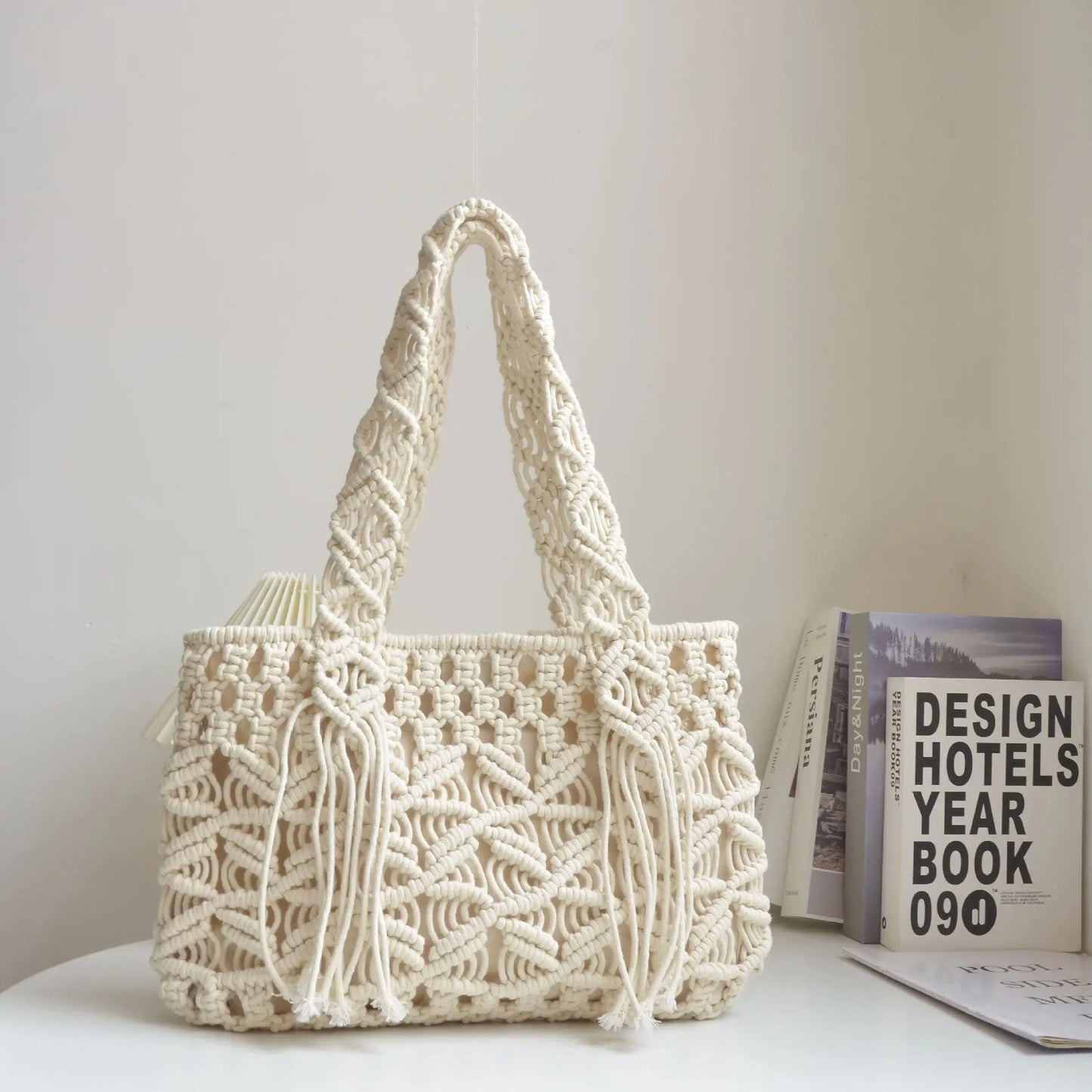 Cotton Hand-woven Bag Angel Wishes