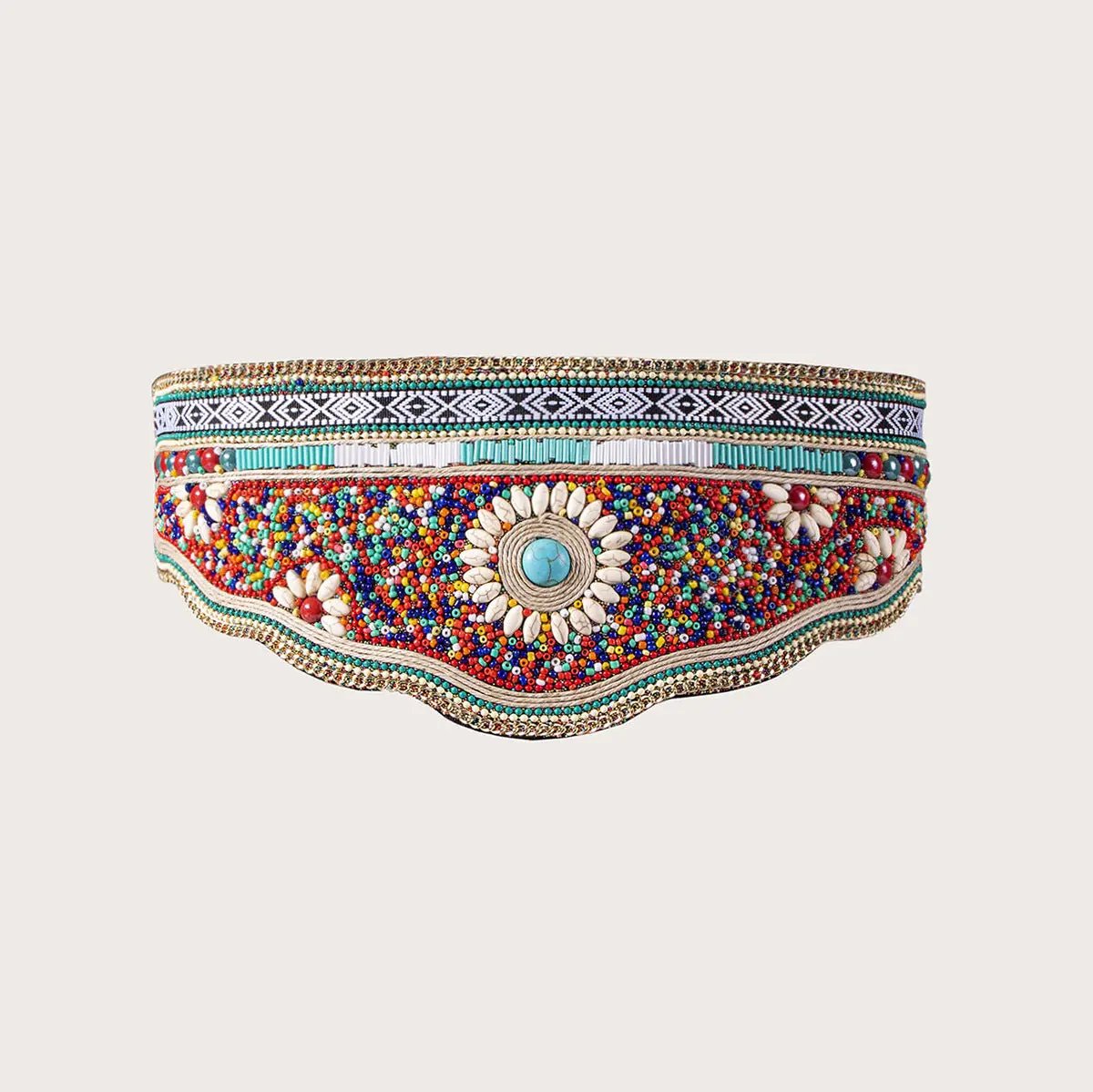 Beaded Wide Waist Seal: Elevate Your Style Angel Wishes
