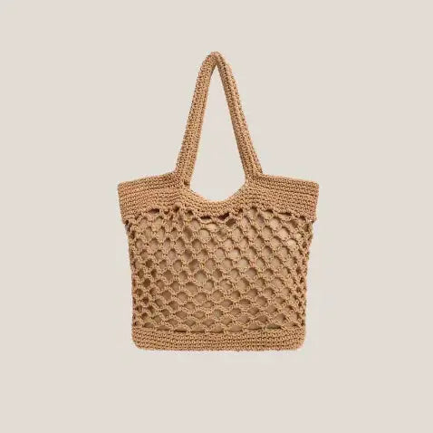 Straw Woven Tote Bag Angel Wishes