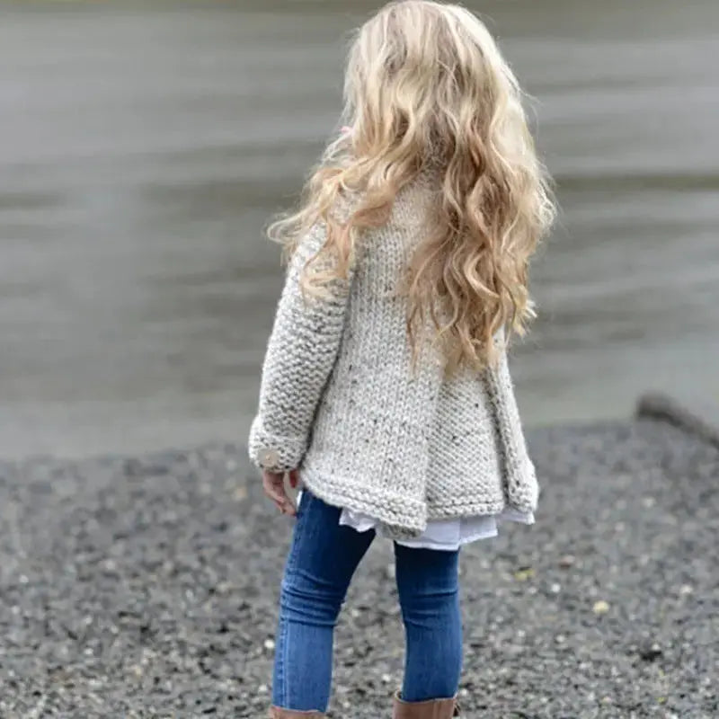 Girls cardigan sweater coat Angel Wishes