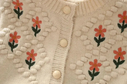 Girls' Fashion Knitted Cardigan Jacket Angel Wishes