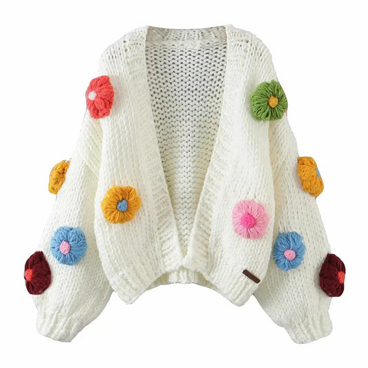 Scenic Chunky Crochet Cardigan Angel Wishes