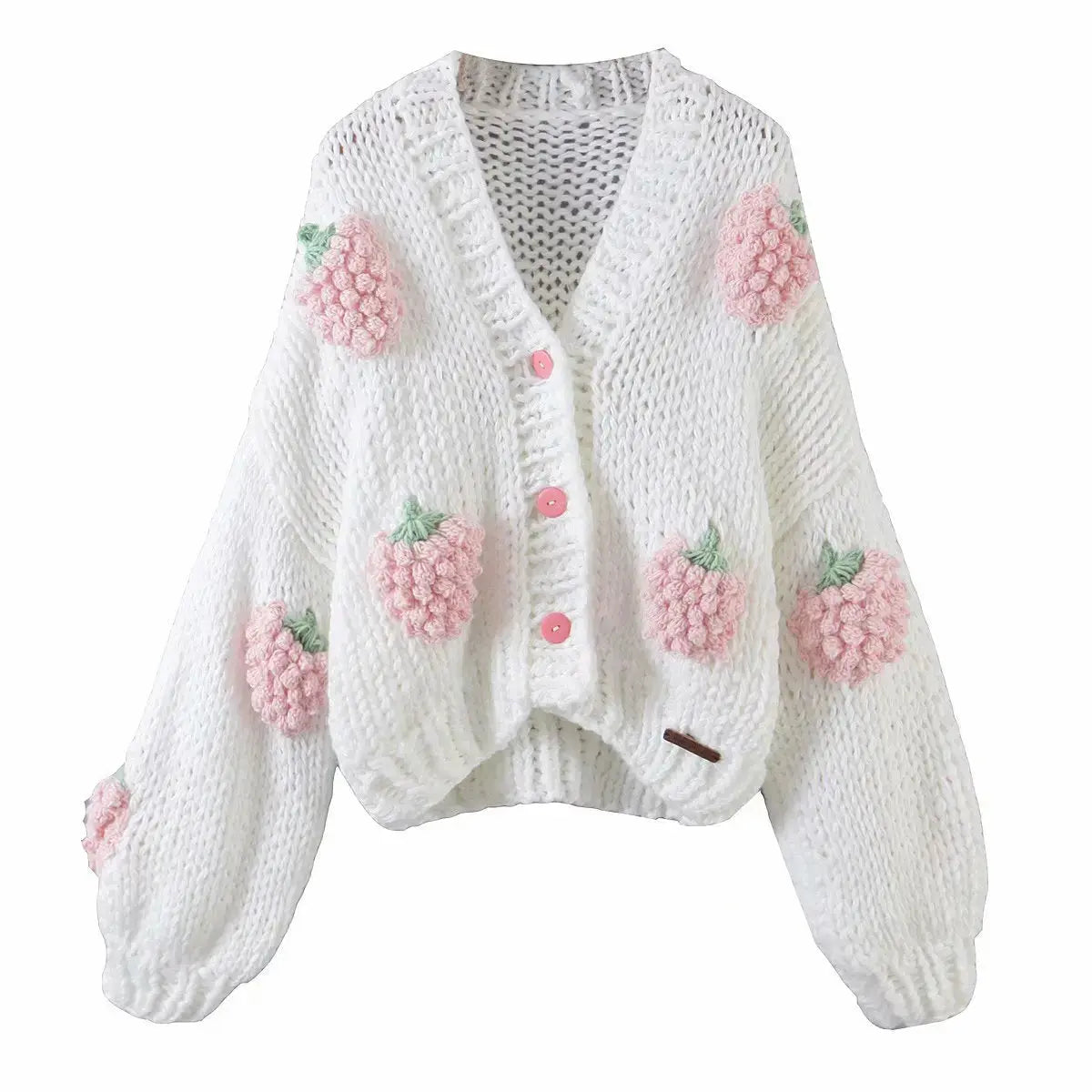 Scenic Chunky Crochet Cardigan Angel Wishes