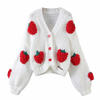 Scenic Chunky Crochet Cardigan Angel Wishes