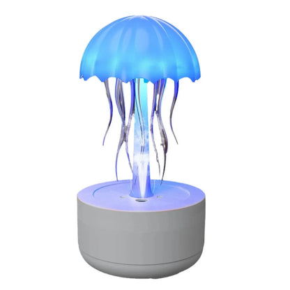 Jellyfish Humidifier Fragrance Diffuser Colorful Night Light Heavy Fog Essential Oil Diffuser Home Bedroom Office Air Humidifier Angel Wishes