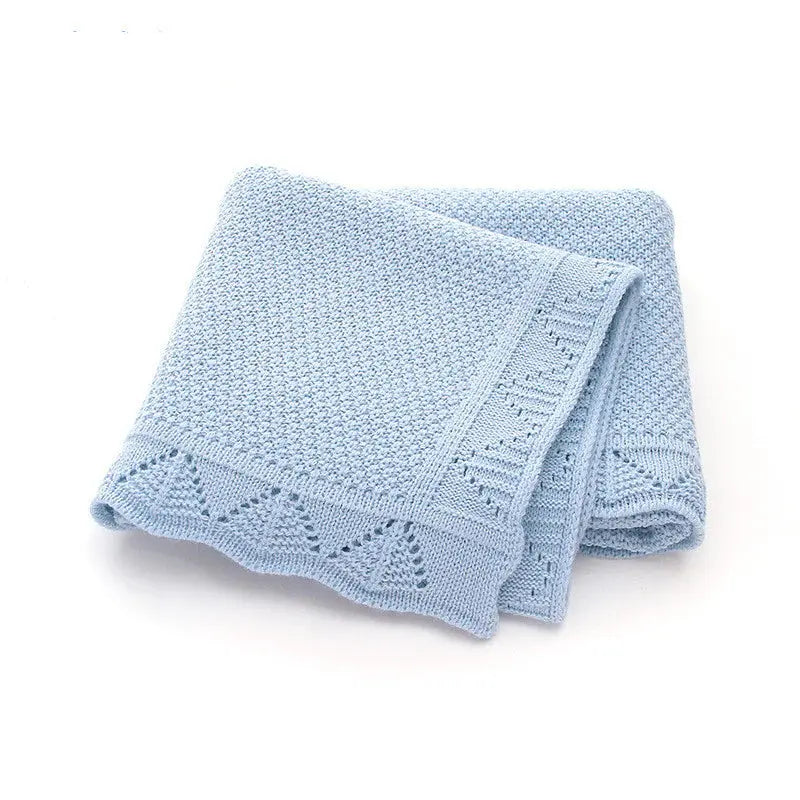 Knitted Waterproof Baby Blanket Angel Wishes