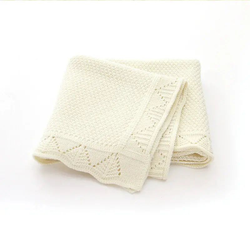 Knitted Waterproof Baby Blanket Angel Wishes