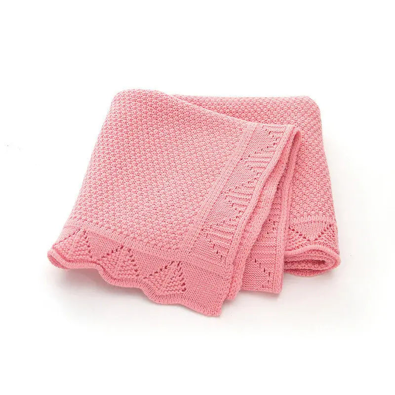 Knitted Waterproof Baby Blanket Angel Wishes