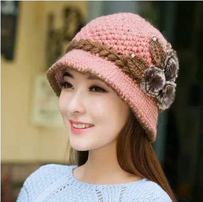 Fashionable Knitted Hat Angel Wishes