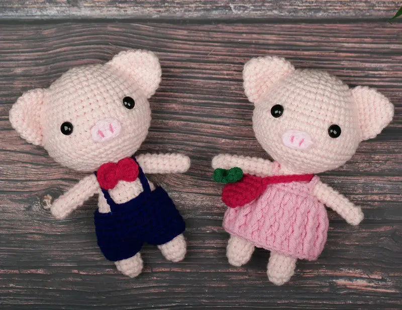 Matching Pig Dolls Angel Wishes